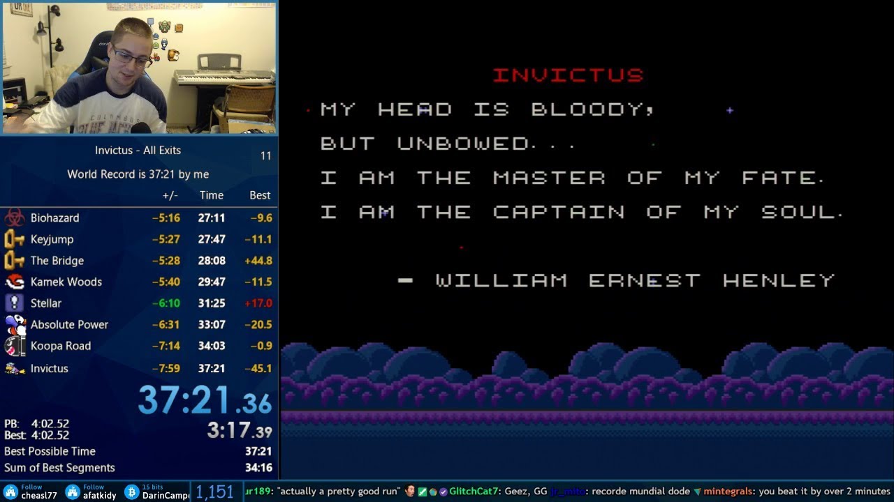 Invictus All Exits Speedrun 37:21