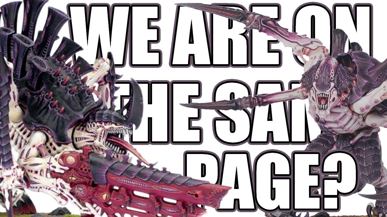 WE REALLY ARE A HIVEMIND?? // Warhammer 40K Tyranids Meta Discussion