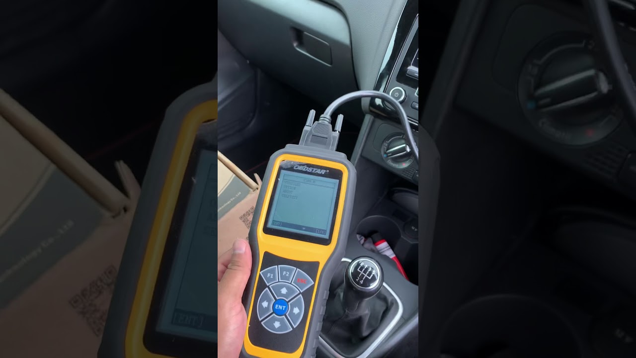 VW AUDI ODOMETER CORRECTION with ODBStar X300M tool