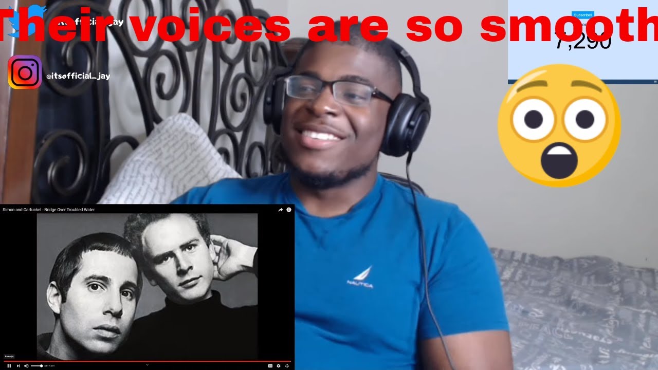 SIMON AND GARFUNKEL BRIDGE OVER TROUBLED WATER REACTION