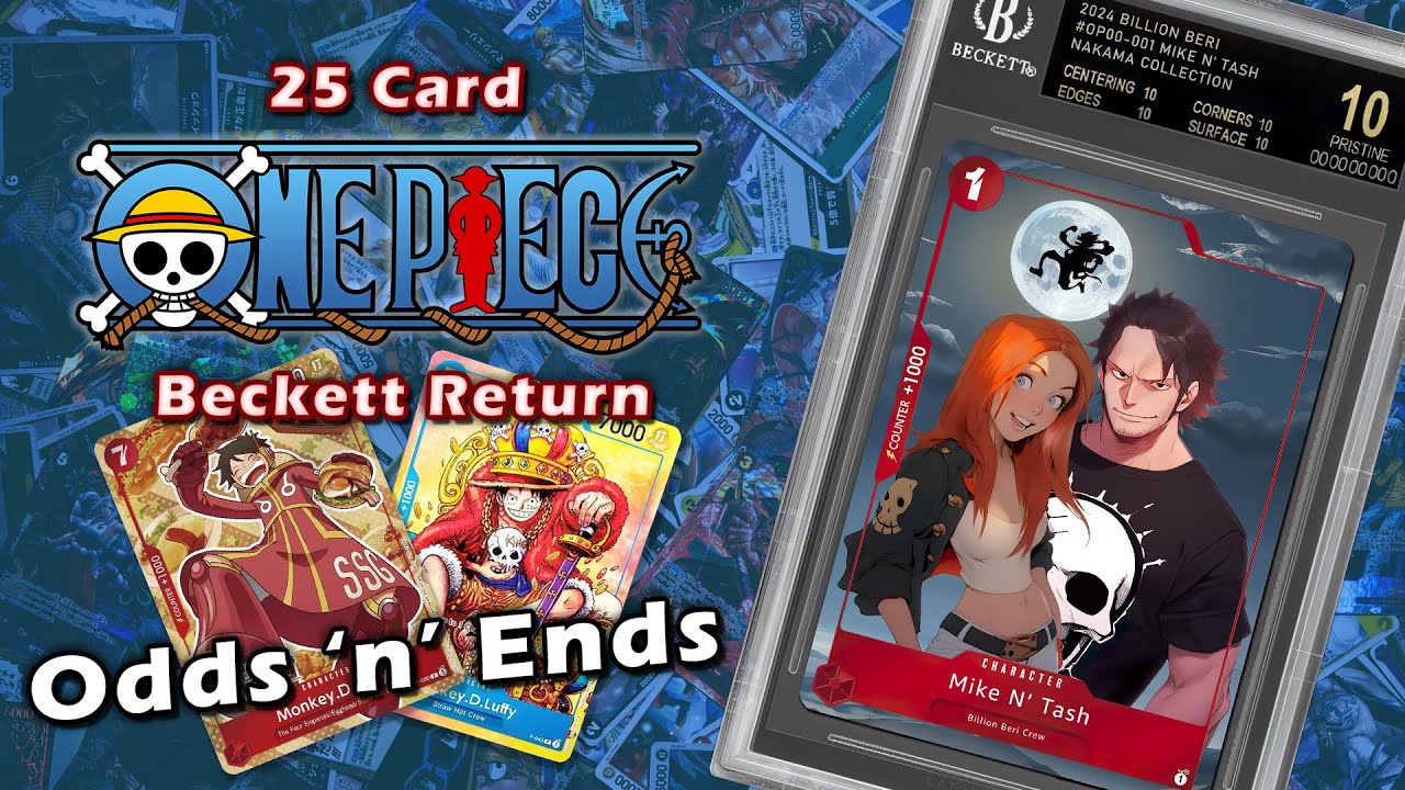 25-карточный Беккет, оценка результатов — Odds N Ends | Витрина и анализ | One Piece TCG
