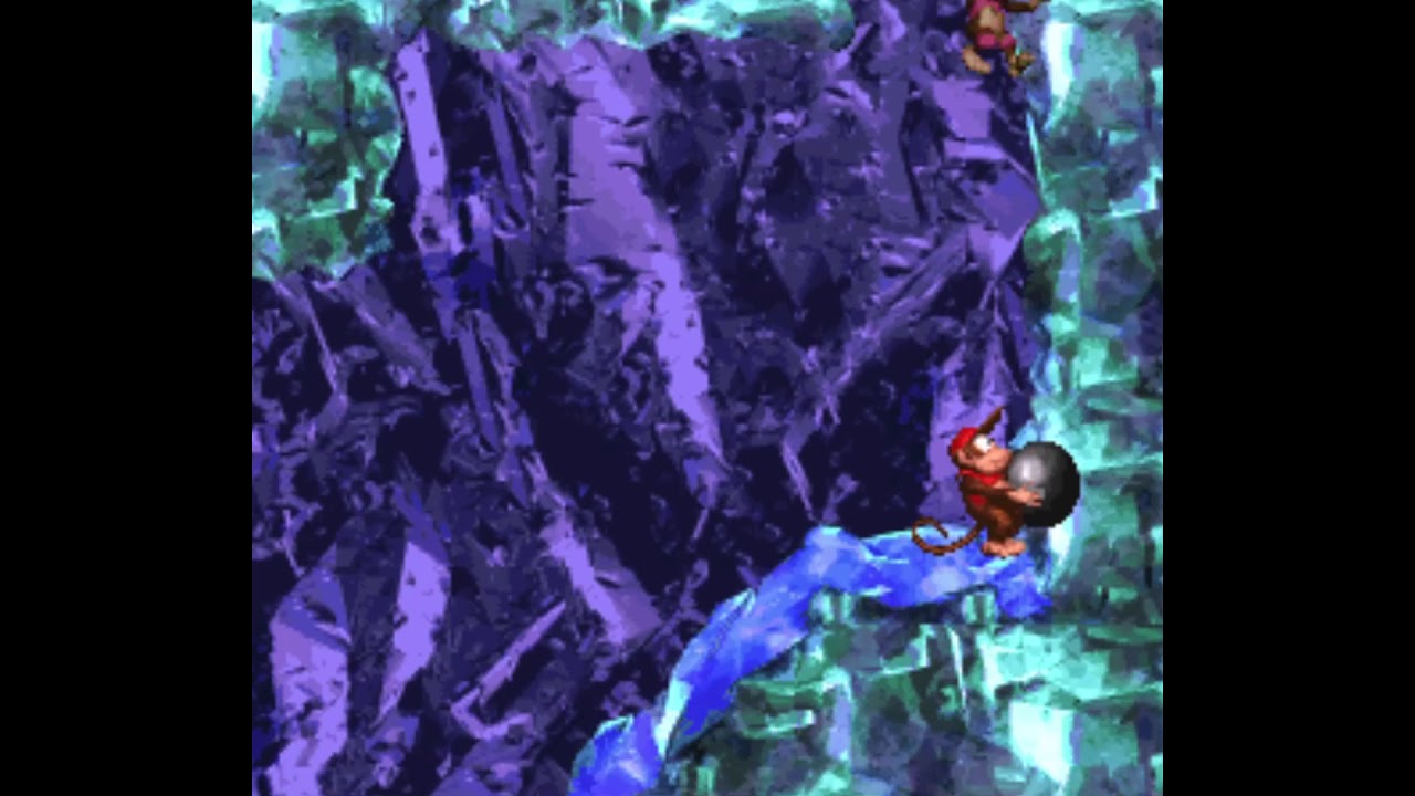Donkey Kong Country 2: Diddy's Kong Quest- Black Ice Battle (DK Coin Walkthrough)