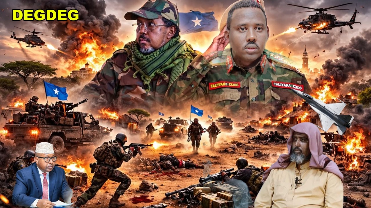 DEGDEG: Diyaarada Dagalka oo Gododka u Galaayo Al shabaab & DF So Afjareysa As...