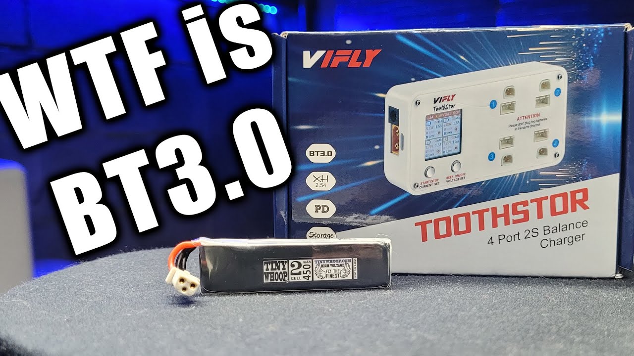 ViFly Toothstor | Trying BT3.0 2s Lipos