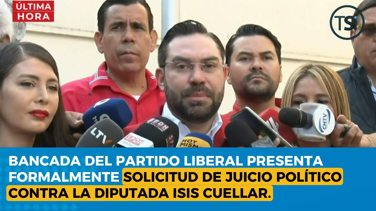 Bancada del PL presenta formalmente solicitud de juicio político contra la diputada Isis Cuellar