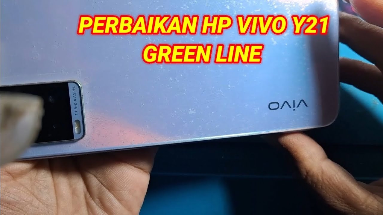 PERBAIKAN VIVO Y21 GREEN LINE 