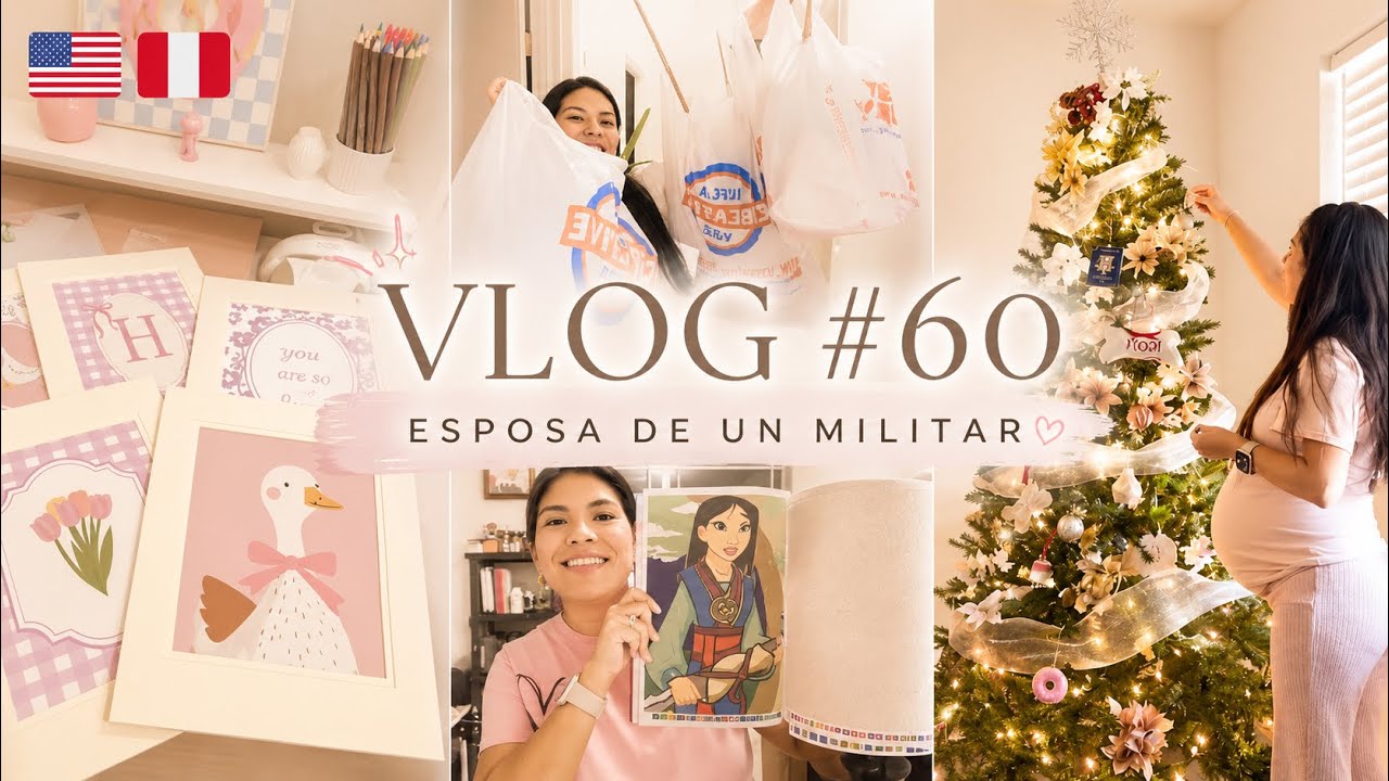 Les muestro mi app para dibujar + Decoración de navidad 🎄+ Esposa de un militar 🇺🇸🇵🇪
