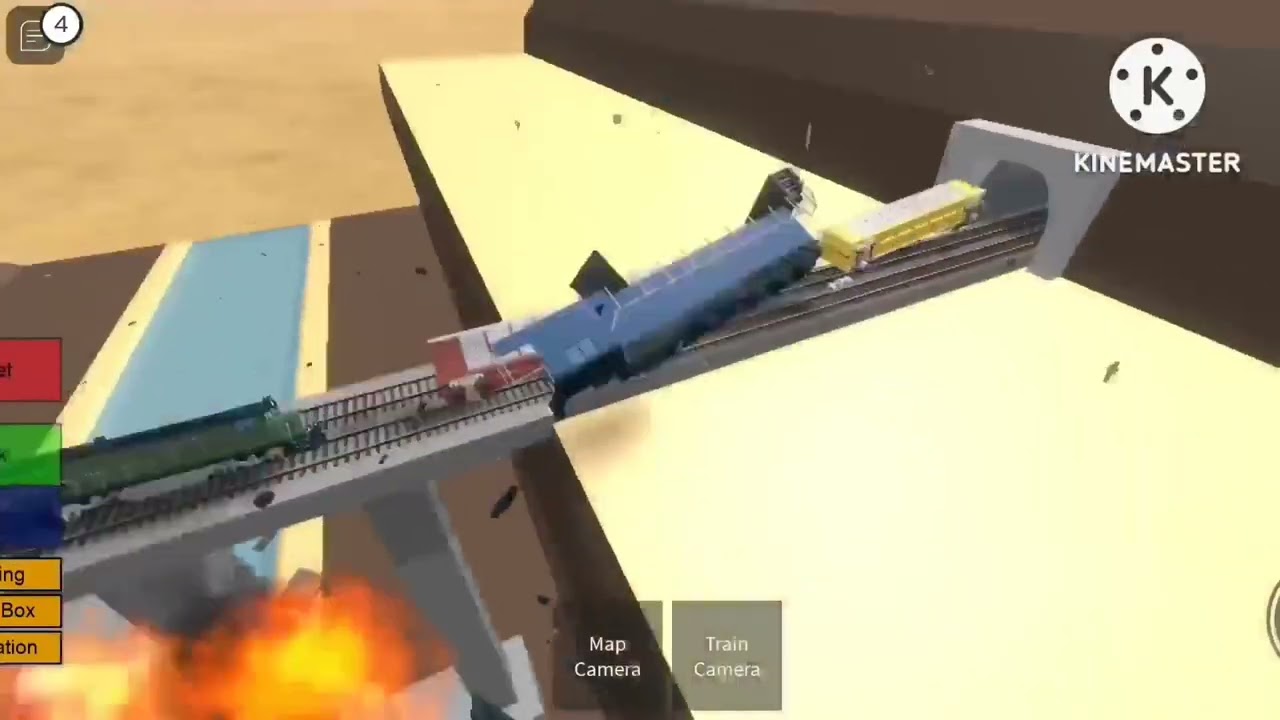 train wrecker train crash in Roblox full version