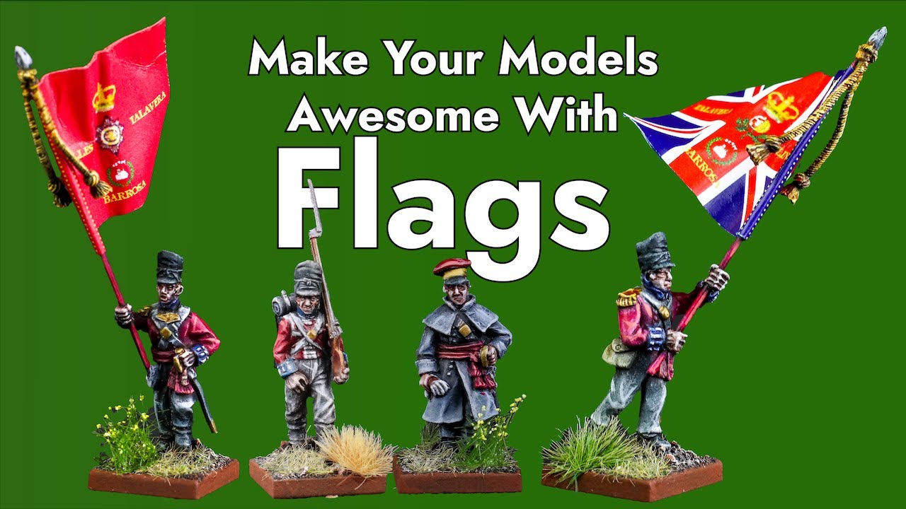 [WARGAMING FLAGS] — Простое руководство по созданию потрясающих миниатюр | Исторические модели и ...