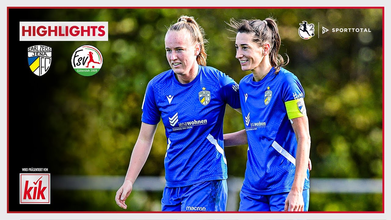 Keeper-Abschlag endet in Torvorlage! | FC Carl Zeiss Jena vs. FSV Gütersloh | 2. Frauen-Bundesliga