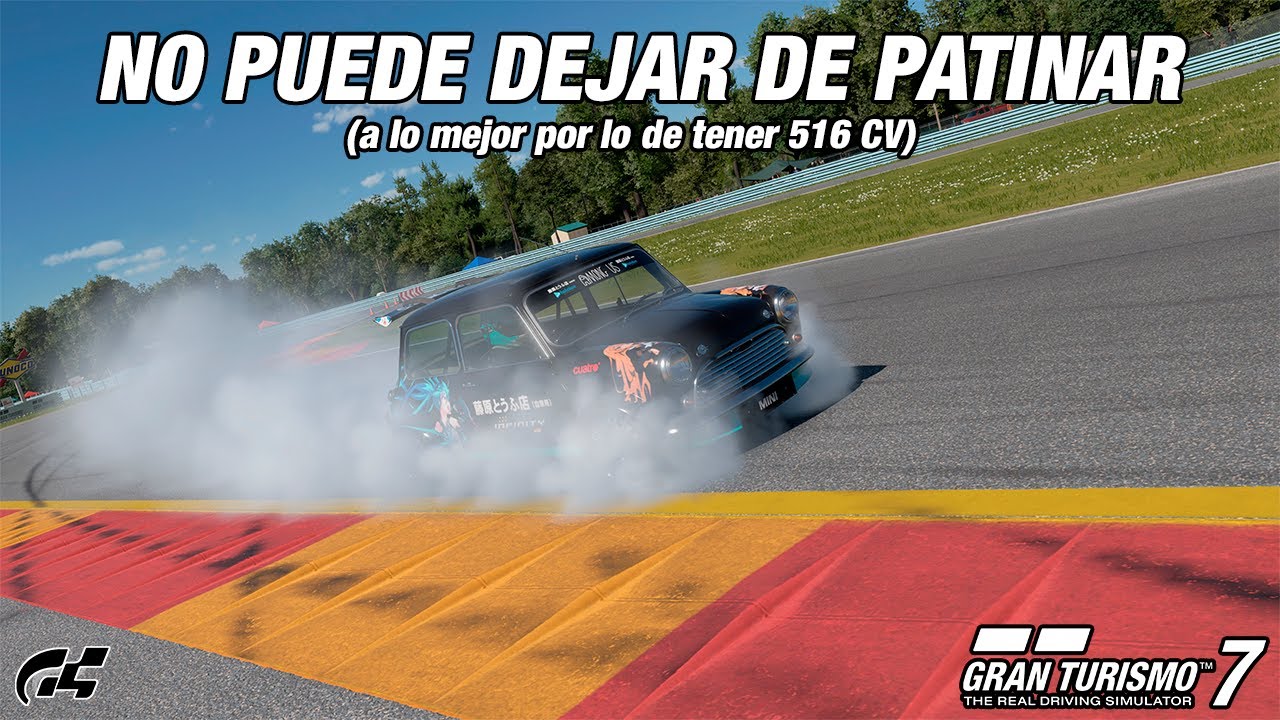 CAMBIO de MOTOR a un MINI COOPER en GRAN TURISMO 7. PASA ESTO (odio yo tambi&eacute;n lo de las may&uacute;sculas)