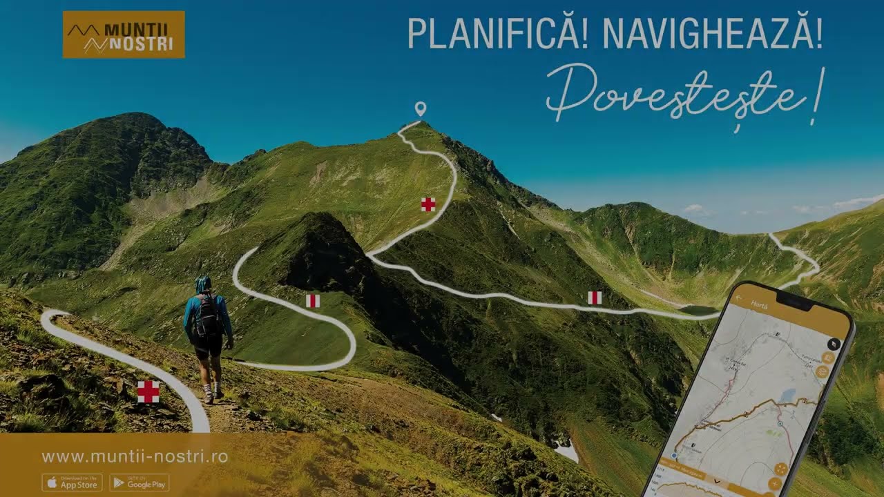 Cum calculezi lungimea unui traseu montan? Cum afli distanta dintre doua puncte? Planificare traseu.