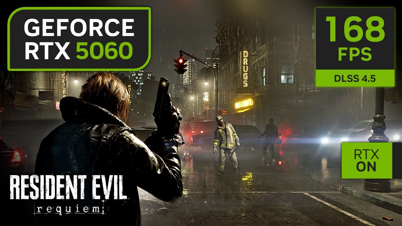 RTX 5060 on Resident Evil Requiem | 1080p, 1440p, 4K, Path Tracing and DLSS 4.5!