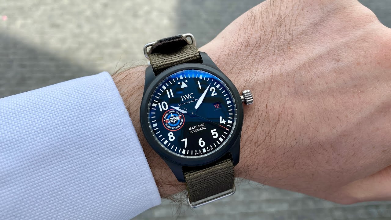 IWC Pilot Mark XVIII Top Gun edition SFTI 41 mm
