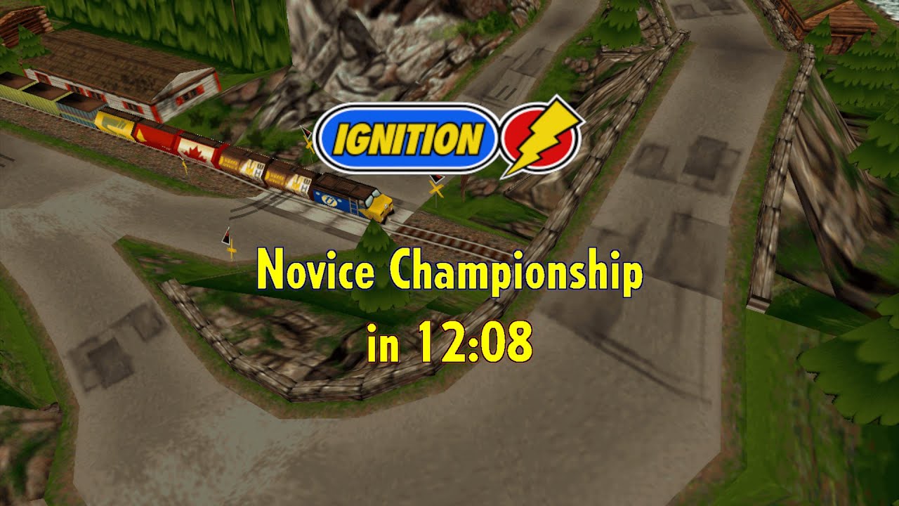 Ignition (PC/DOS) Novice Championship Speedrun in 12:08