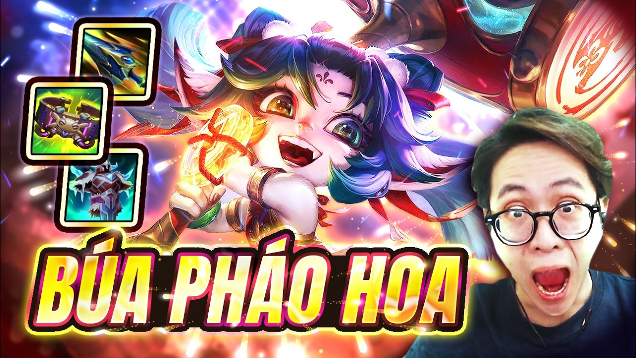 HÀ TIỀU PHU TEST SKIN POPPY PHÁO HOA HIỆU ỨNG SIÊU ĐẸP VỚI BUILD ĐAI NGUYÊN SINH