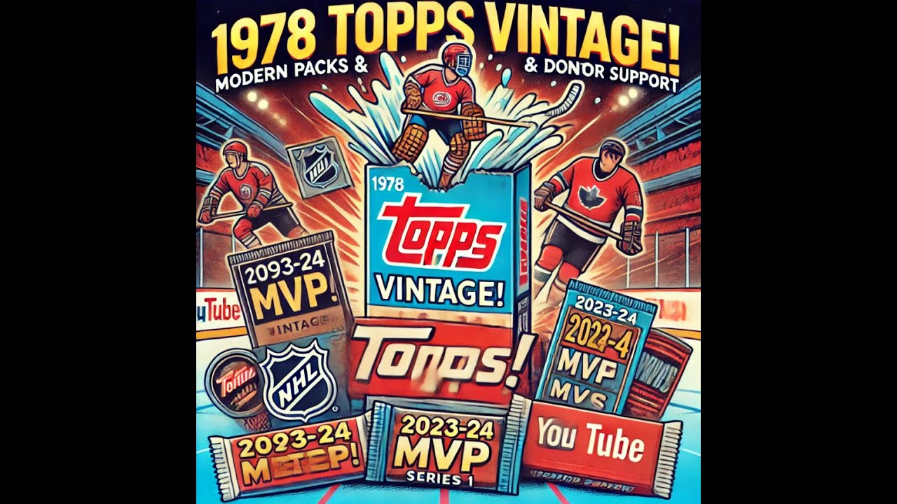 🏒 Unpacking the Past: 1978 Topps Hockey and Hidden Gems!