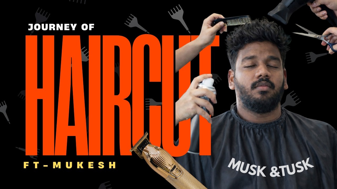From Messy to Clean 🔥 Haircut Transformation | Random day #kamal