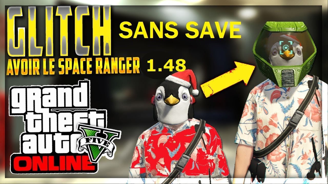GTA 5 AVOIR LE CASQUE SPACE RANGER / SANS SAVE PS4 XBOX  FACIL EN 1.48