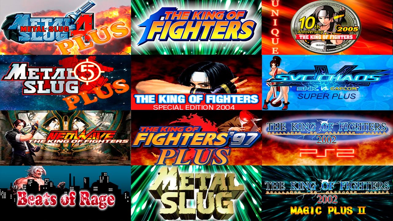 PS3/PKG KOF Y METAL SLUG VERSIONES MODIFICADAS y PLUS