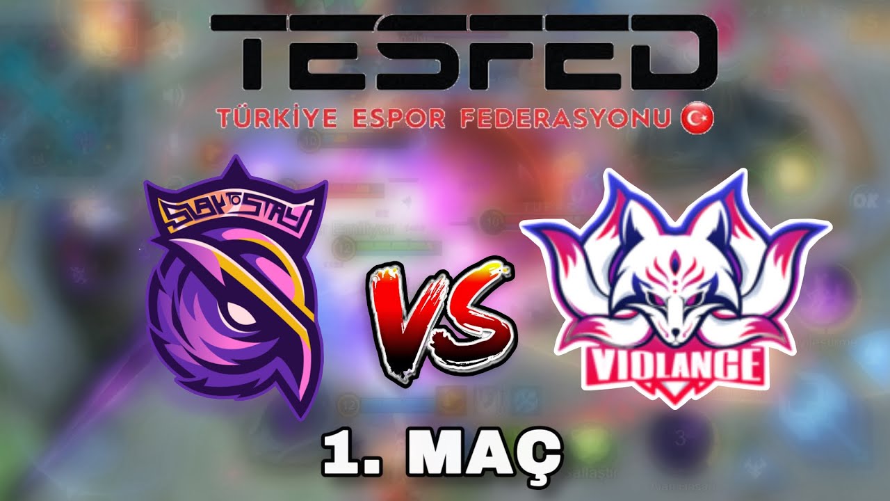 TESFED SCRIMLERI | S2G vs Violance | 1. Maç | Mobile Legends