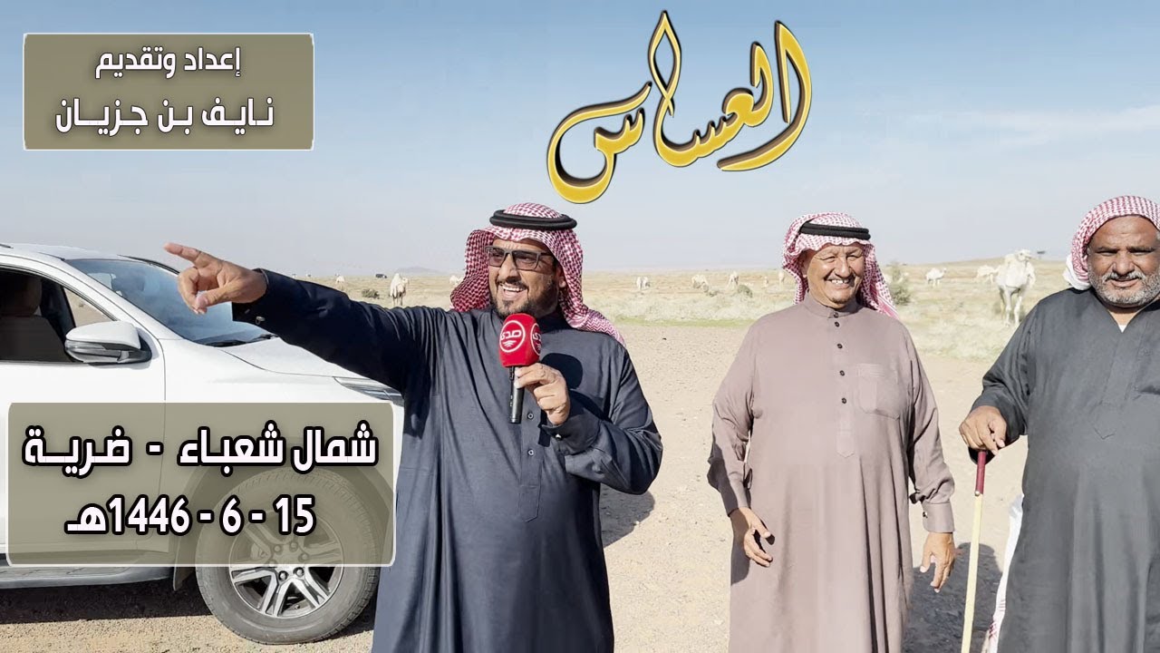 العساس | شمال شعباء - ضرية 15-6-1446هـ ( مالك الإبل / سعد بن عبدالله الودعاني وأخوانه)