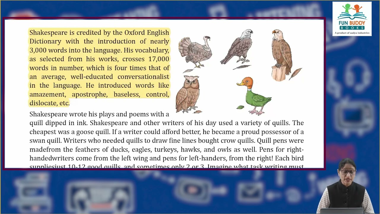 Ch 6 | Fun Buddy Books | English | Class 8 | He Who Created Magic on Paper | For children