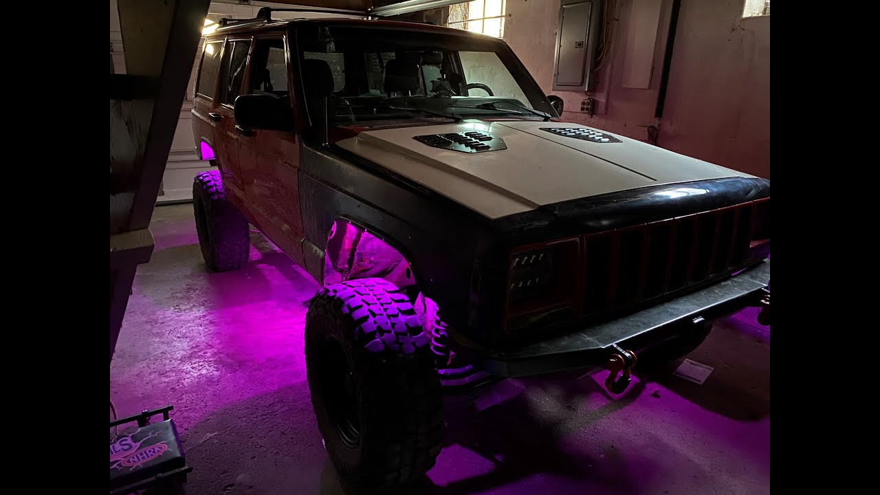 JEEP XJ ROCK LIGHTS //ustellar rock light install