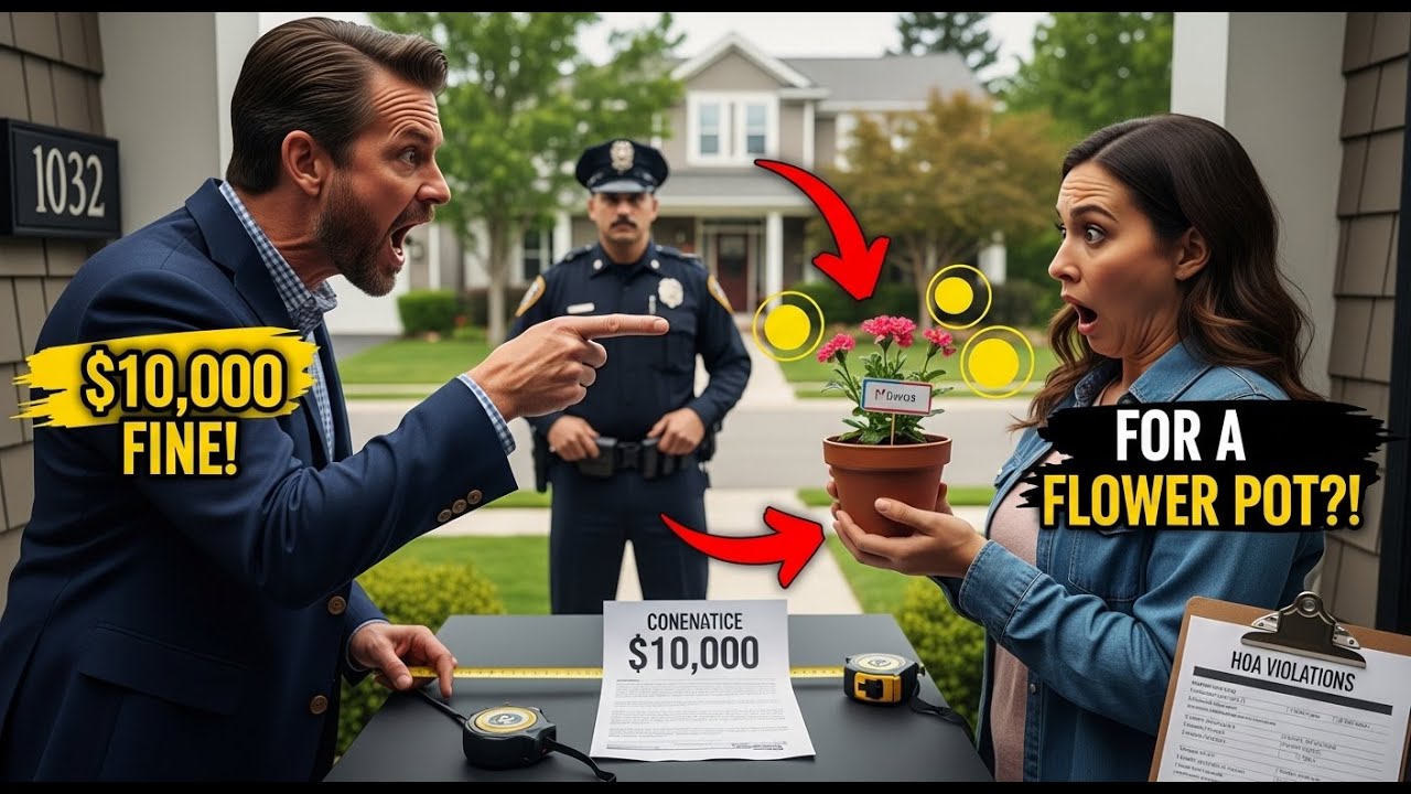 HOA Corruption Exposed: $10,000 Fine Over Child&rsquo;s Flower Pot | Homeowner Fights Back