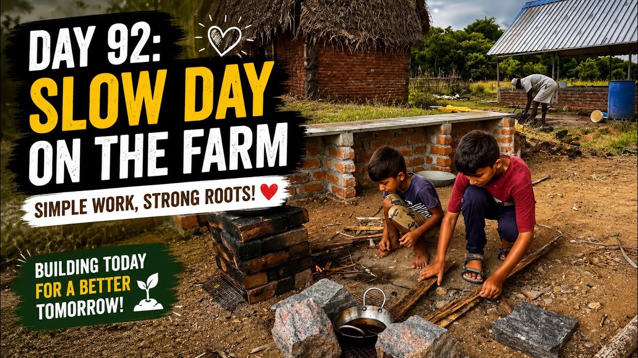 100 days of farm life - Episode 92 | baking, cooking & other slow farm day activities
