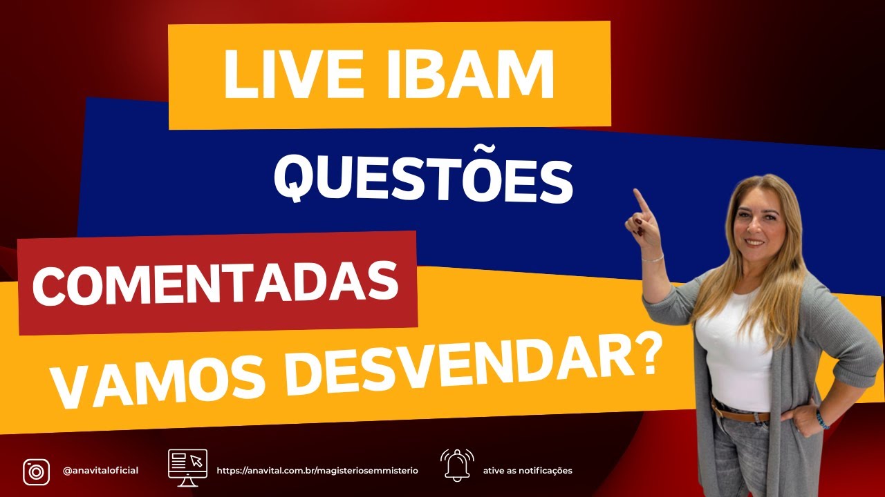 IBAM - QUESTÕES COMENTADAS