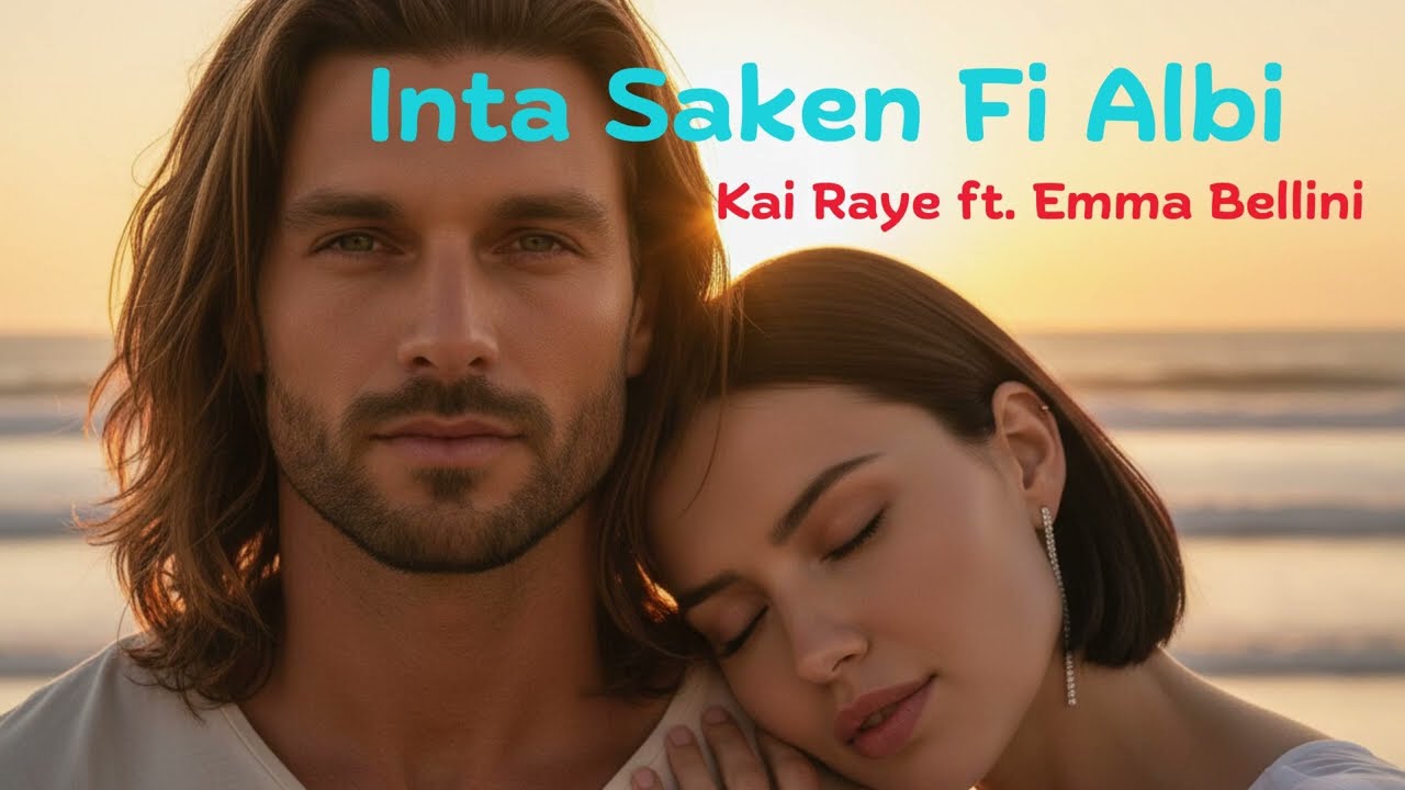 Kai Raye ft. Emma Bellini - Inta Saken Fi Albi -(Official Music Video) - Reggae ft. Rai - U.S.A.