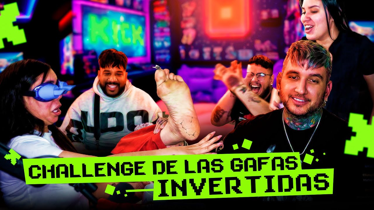 Challenge de gafas invertidas