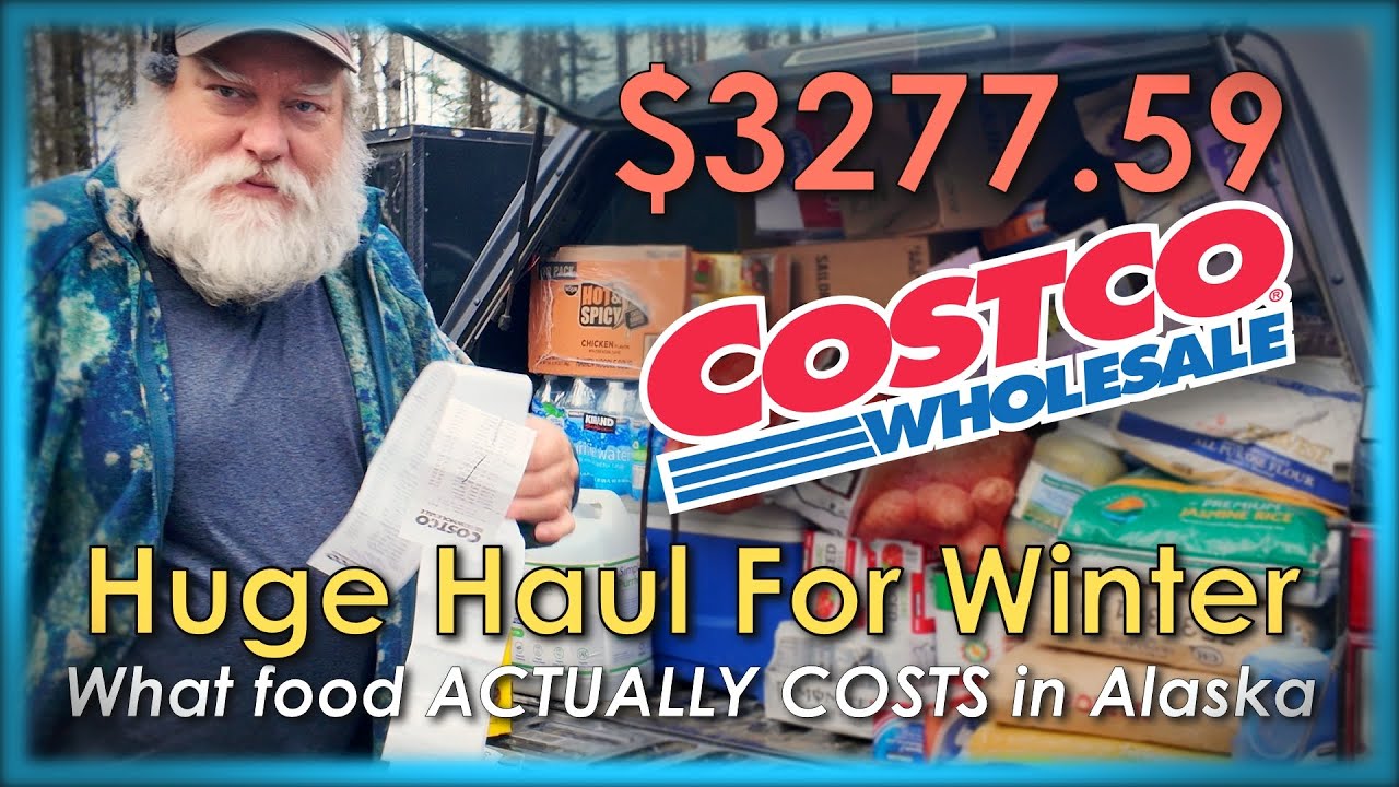 Gigantic Alaska Costco Shop and Haul - Prepare For Winter!