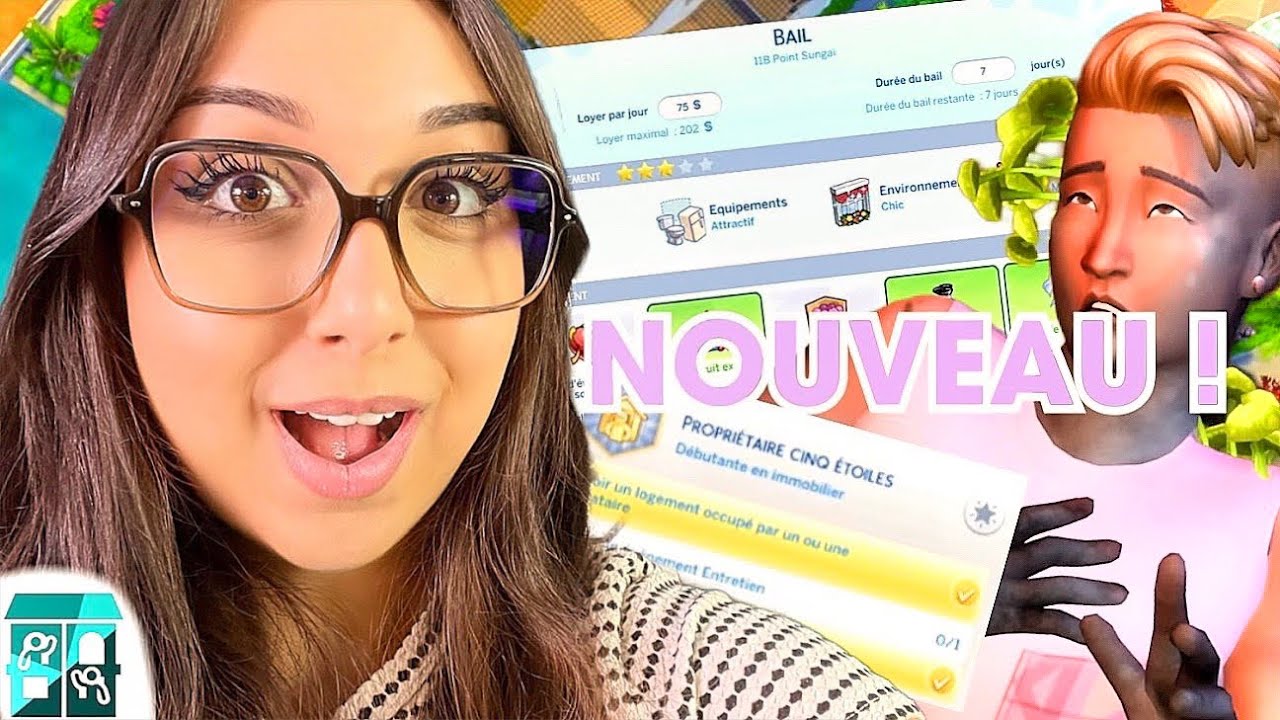 Mon avis honn&ecirc;te sur le NOUVEAU pack des sims 4 l Sims 4 &agrave; louer