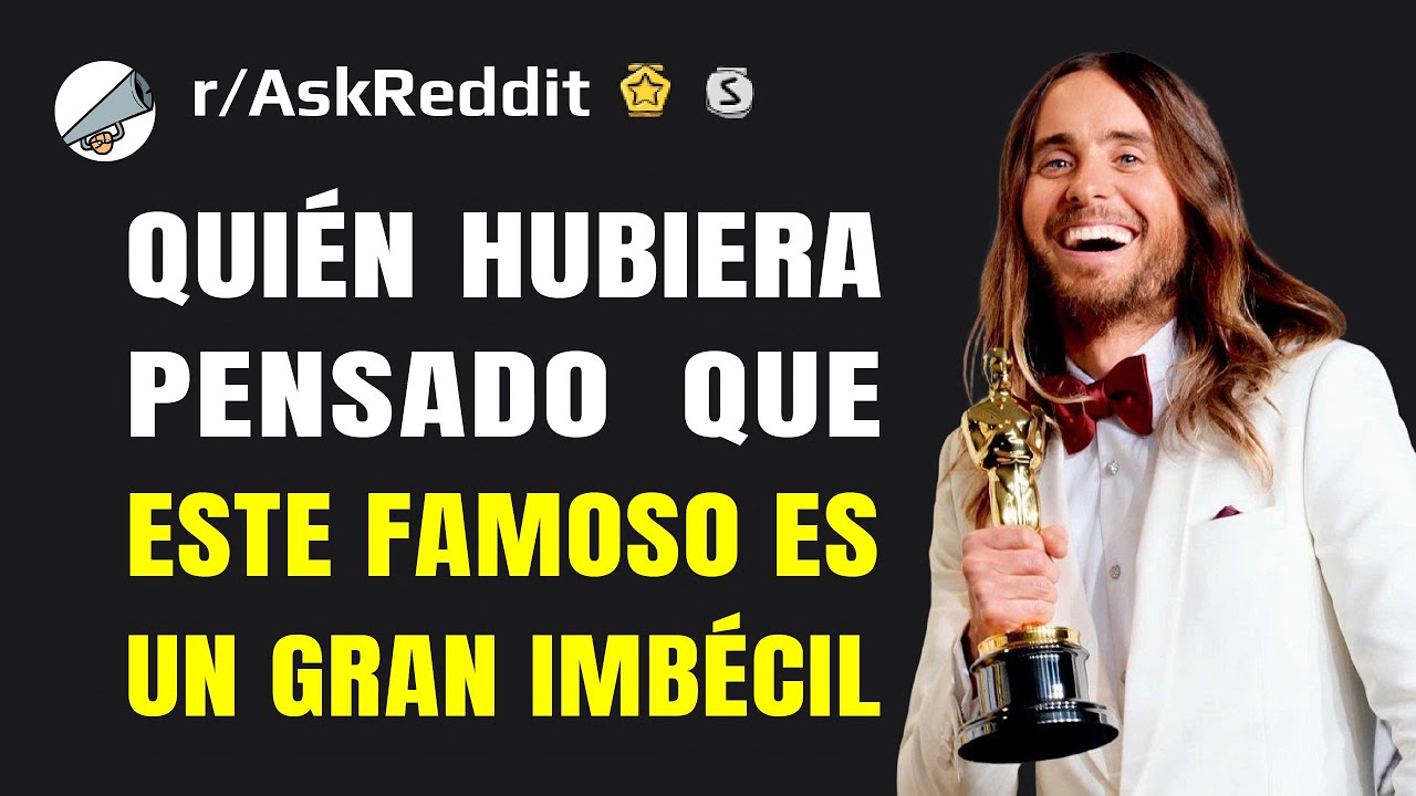 ¿Qué persona famosa te has arrepentido de conocer porque era una imbéсil?