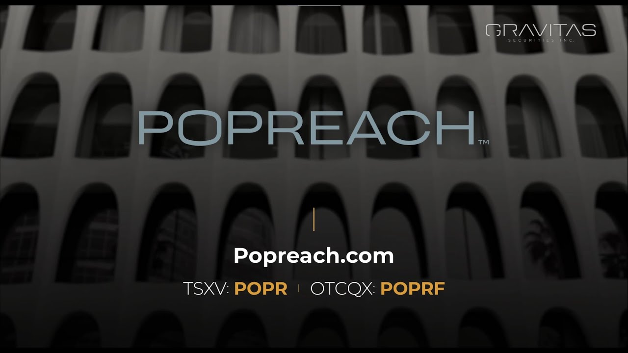 Powering up your gaming experience with PopReach | TSXV: POPR | Gravitas 2023 - LA Summit