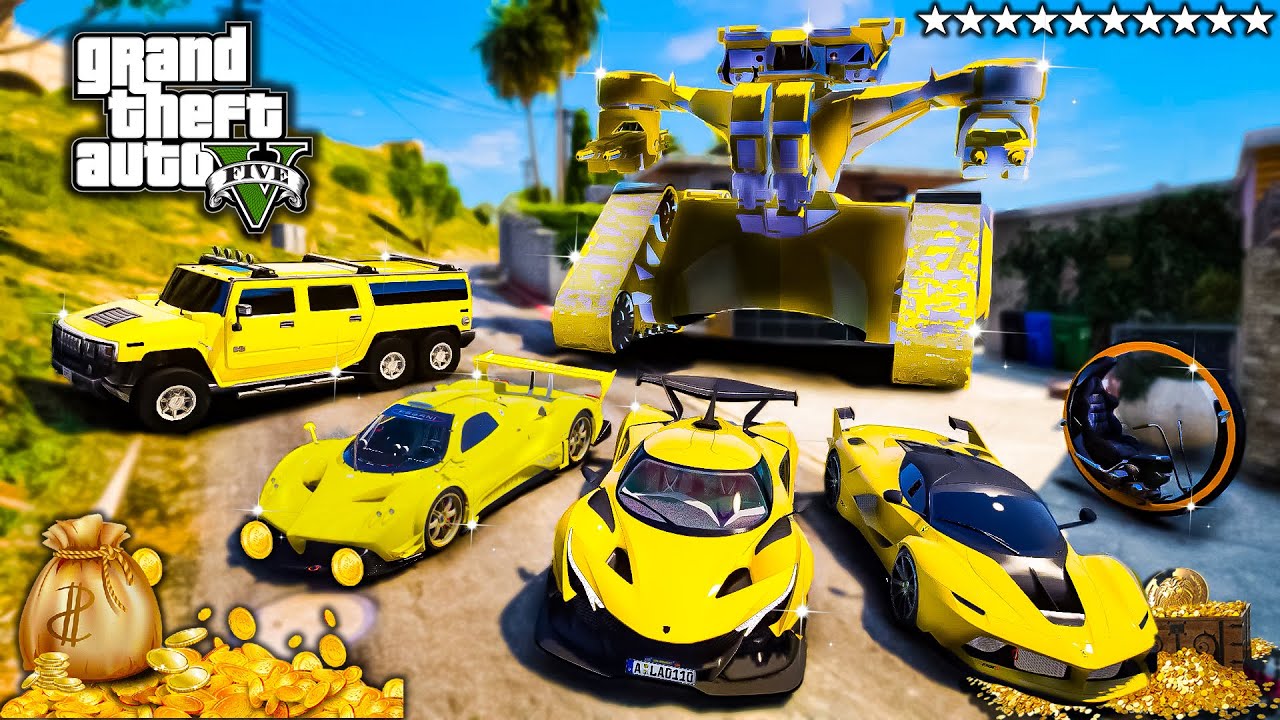 Collecting SEPTILLIONAIRE CARS in GTA 5!