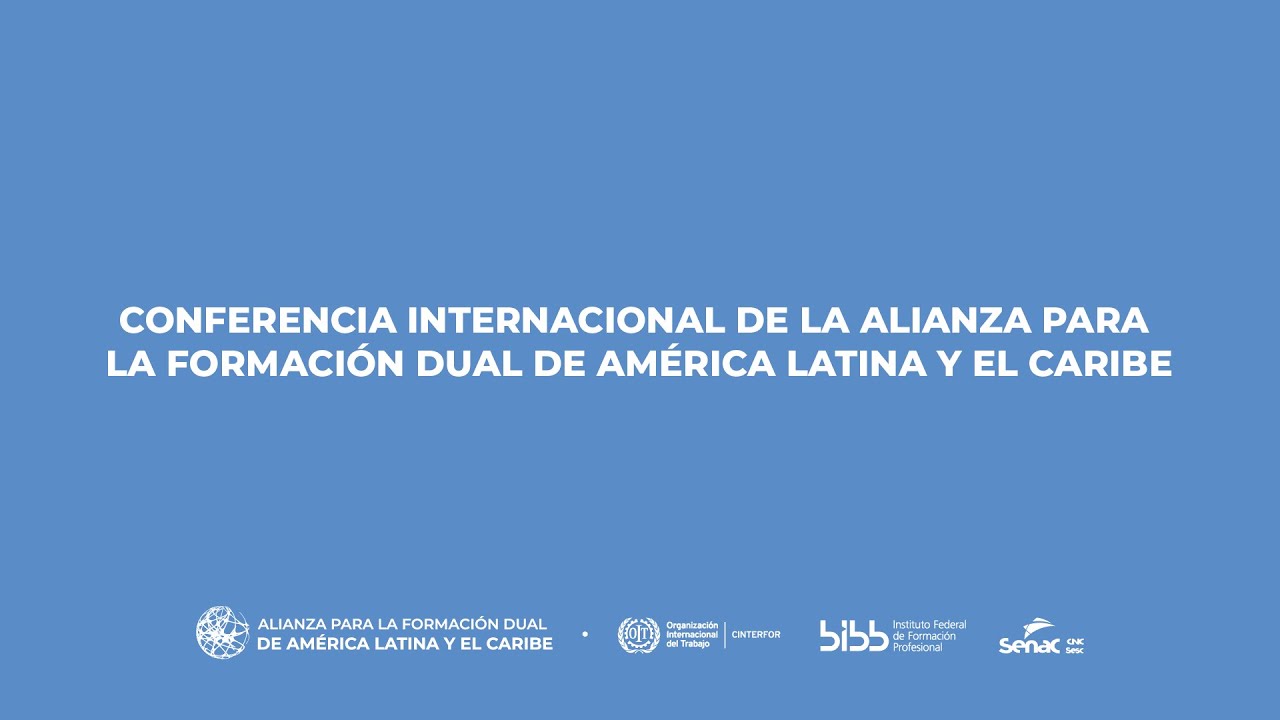 CONFERÊNCIA INTERNACIONAL DA ALIANÇA PARA A FORMAÇÃO DUAL DA AMÉRICA LATINA E CARIBE 2025 - PORT.