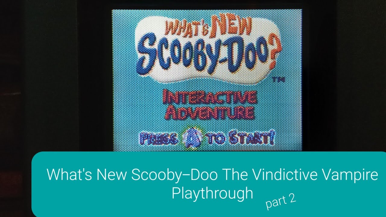 What's New Scooby-Doo The Vindictive Vampire Playthrough Part 2