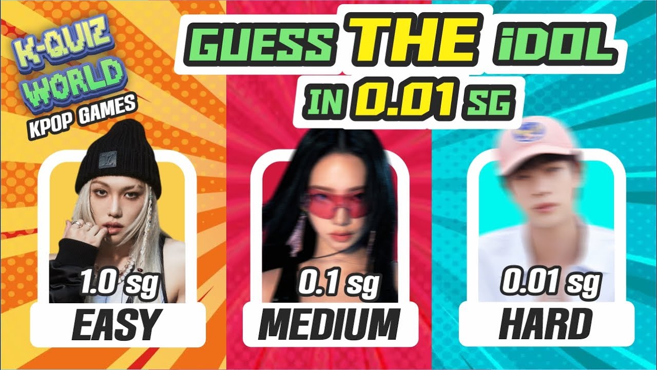 CAN YOU GUESS THE IDOL IN 0.01 SG?  / KPOP EDITION |(40 ROUNDS) | KPOP GAME | KPOP QUIZ WORLD 2024