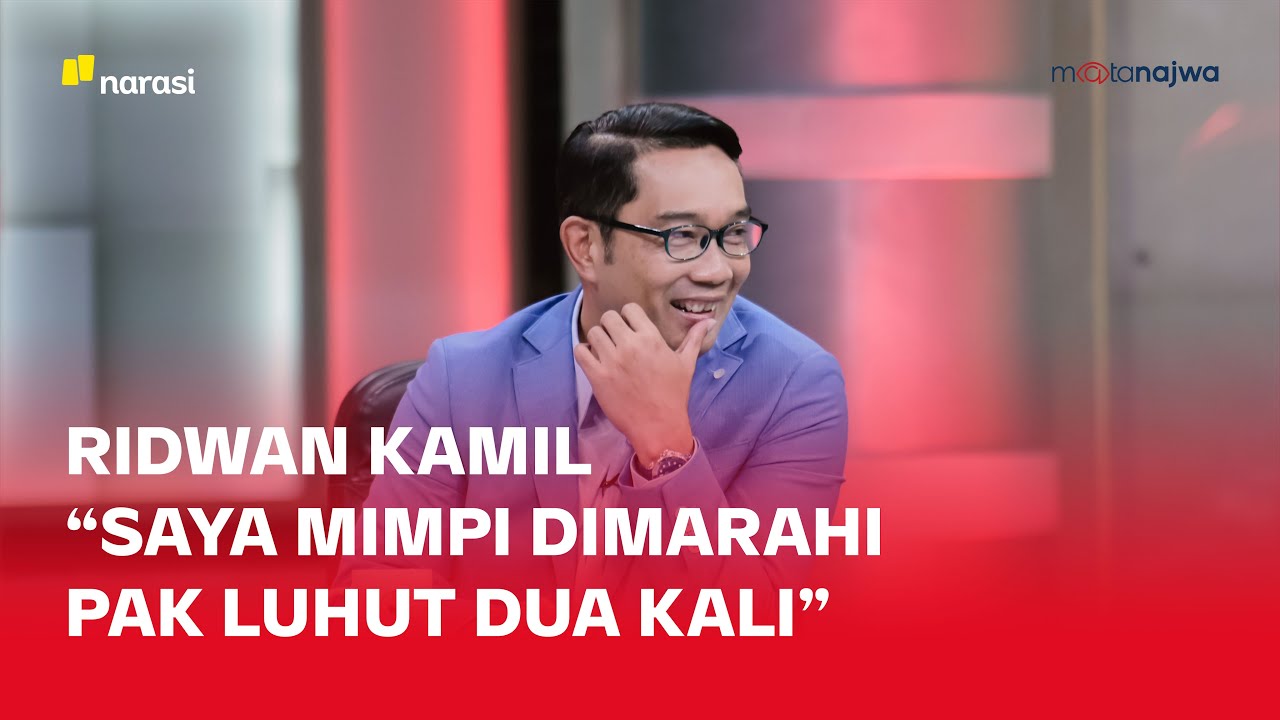 Ridwan Kamil Mimpi Dimarahi Luhut Dua Kali - Guyub Akhir Tahun (Part 7) | Mata Najwa