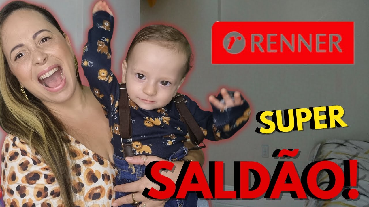 Compras da Renner para o bebê