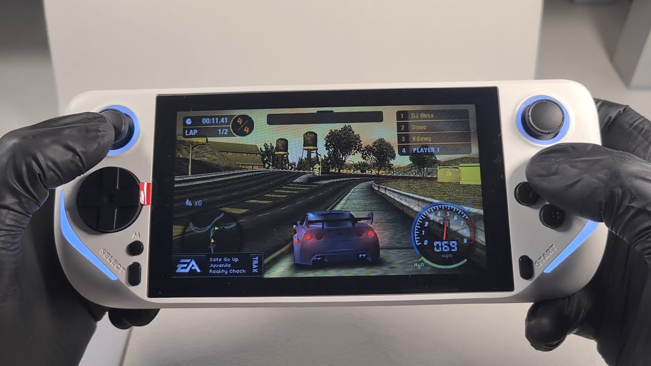 E6 Handheld Game Console Unboxing and Test Gameplay