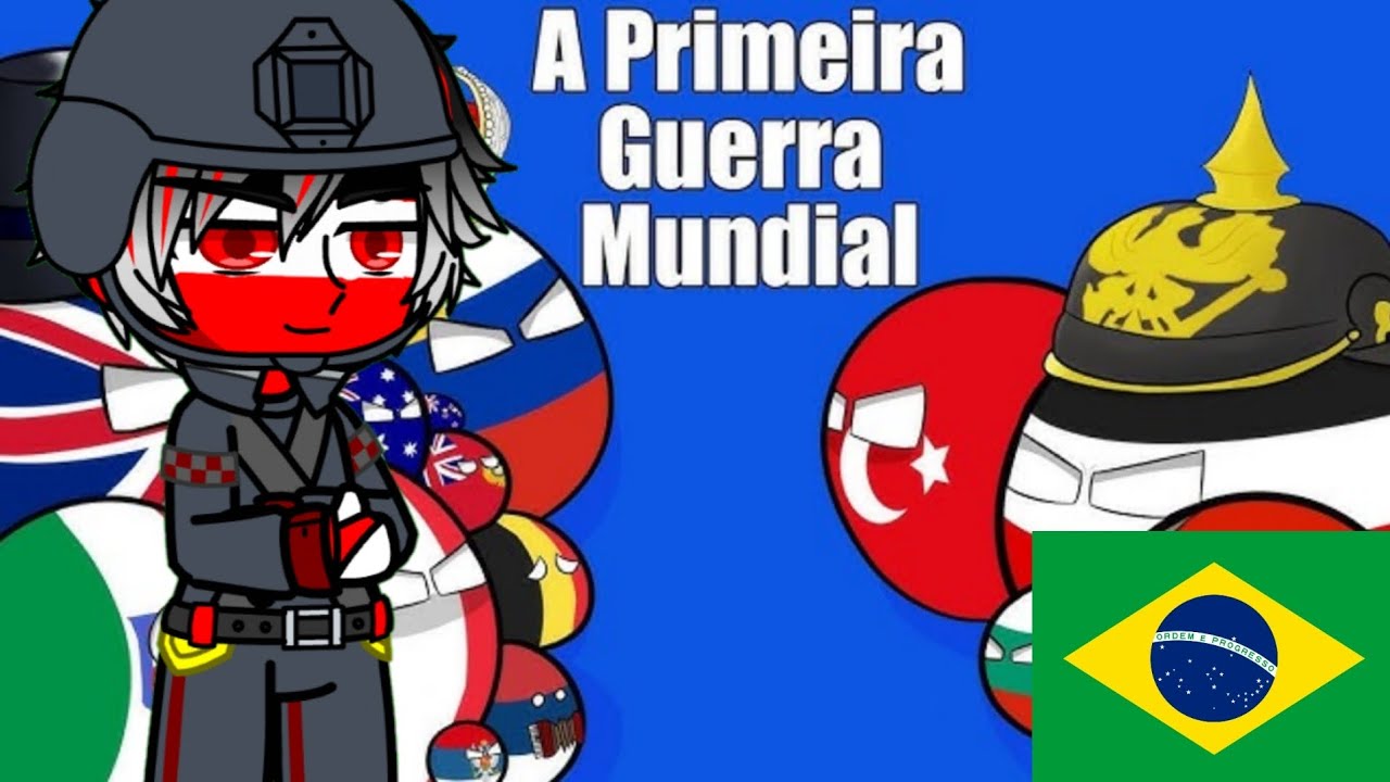 Países de 1910 reagem a primeira guerra mundial [] Parte 1 [] @DGPMundo [] 🇧🇷 [] Gachaglitch []
