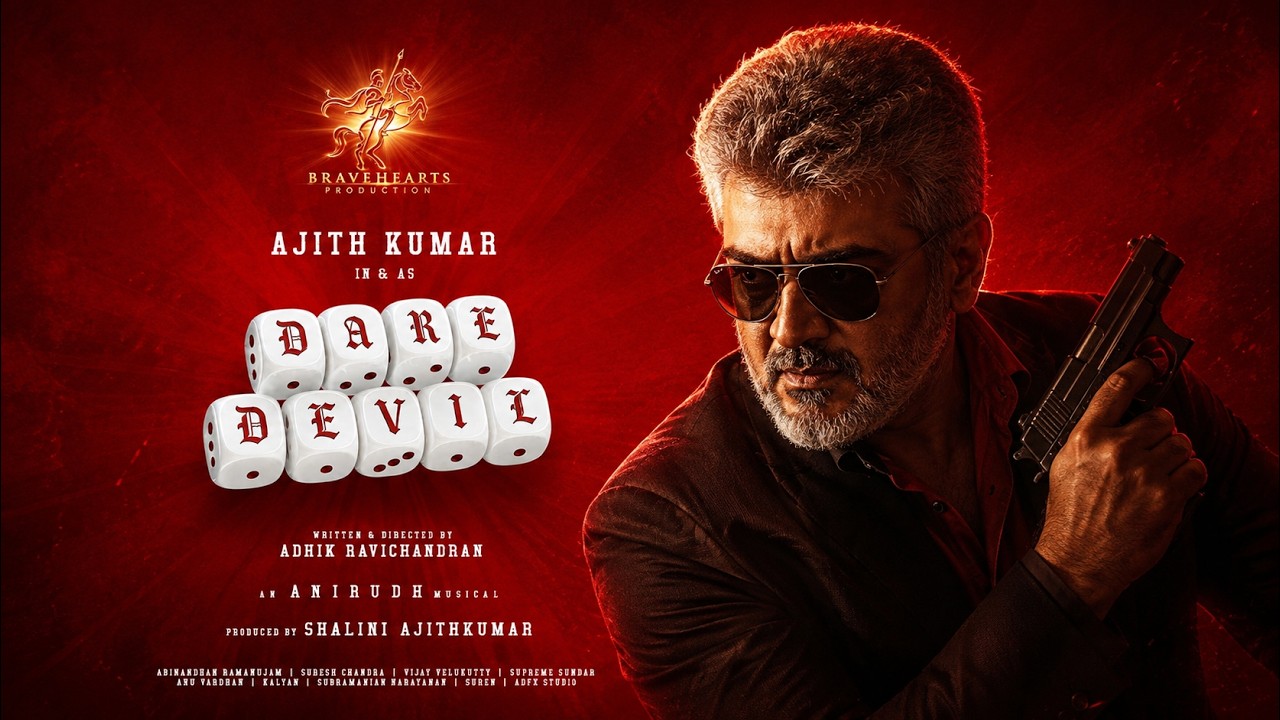 Dare Devil - Ajith Kumar | Dare Devil Title Look | AK64 | Dare Devil Trailer