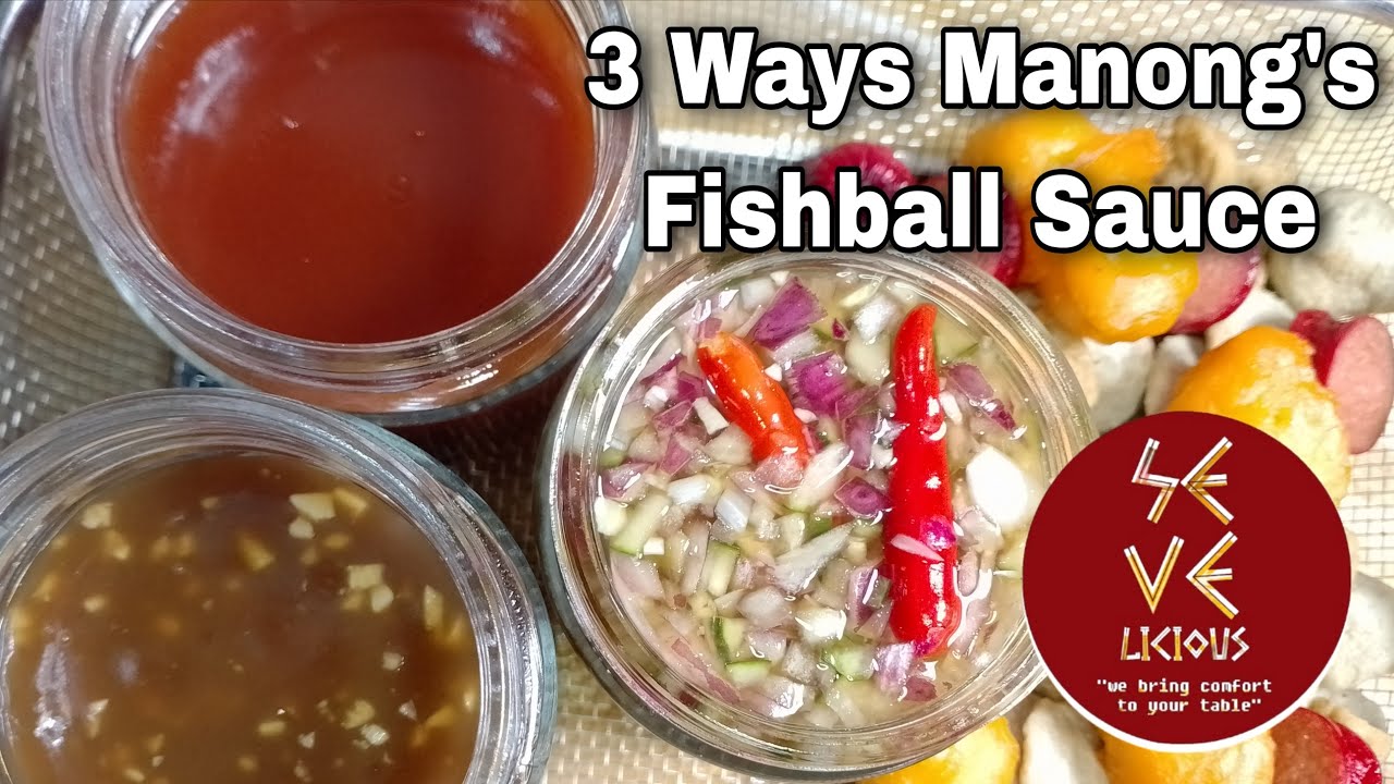 3 Ways EASY and Tasty Manong's Fishball Sauce | Simple Fishball Sauce Made From Your Home