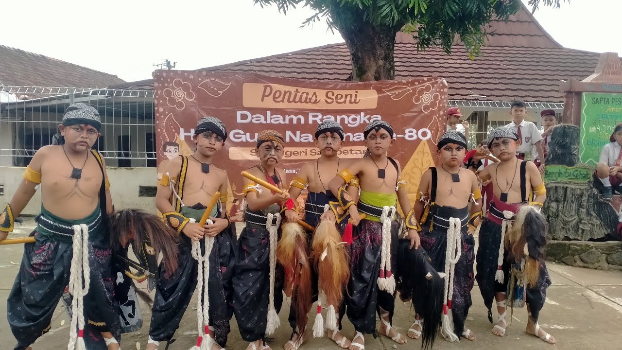 Reog Warok Kelas 4 ~ Peringatan Hari Guru SD N Sampetan 2025
