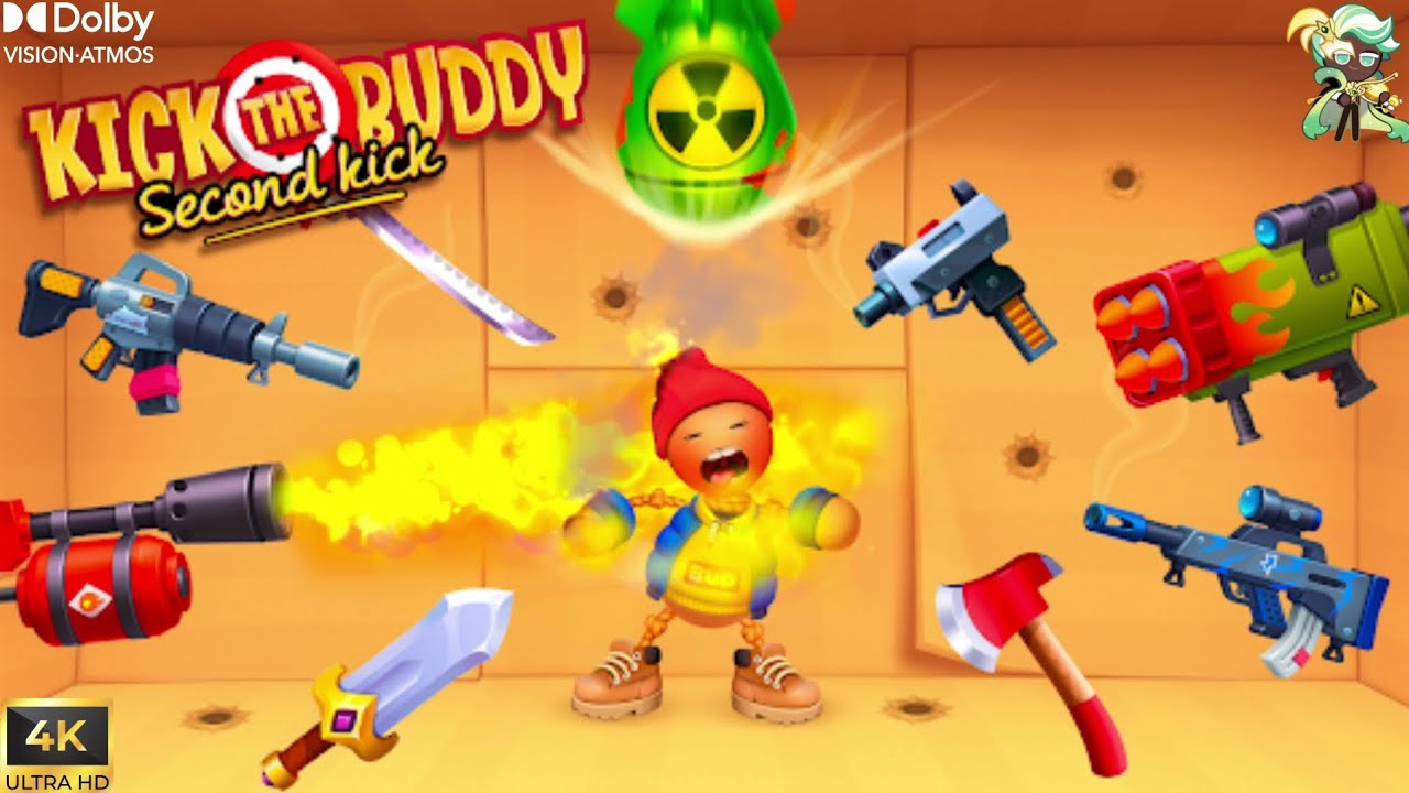 Kick The Buddy Second Kick Gameplay Walkthrough #3 - Firearms Weapons #2
