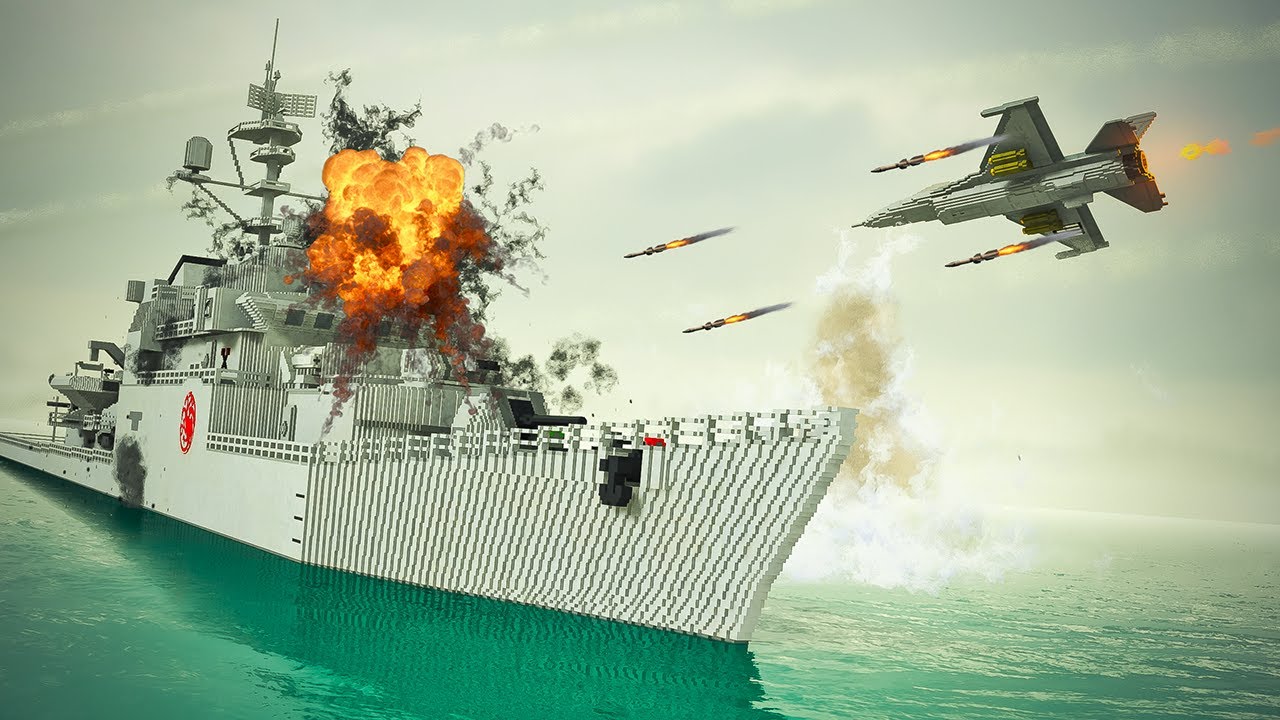 Fighter Jets vs Battleship | Teardown